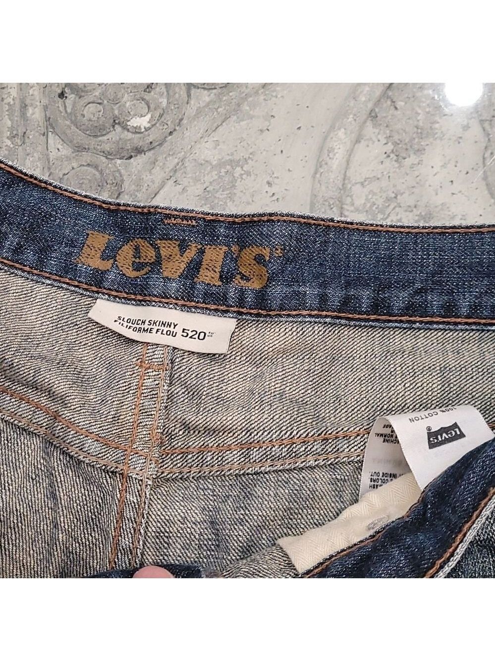 LEVI'S 520 JEANS - Picture 3 of 7